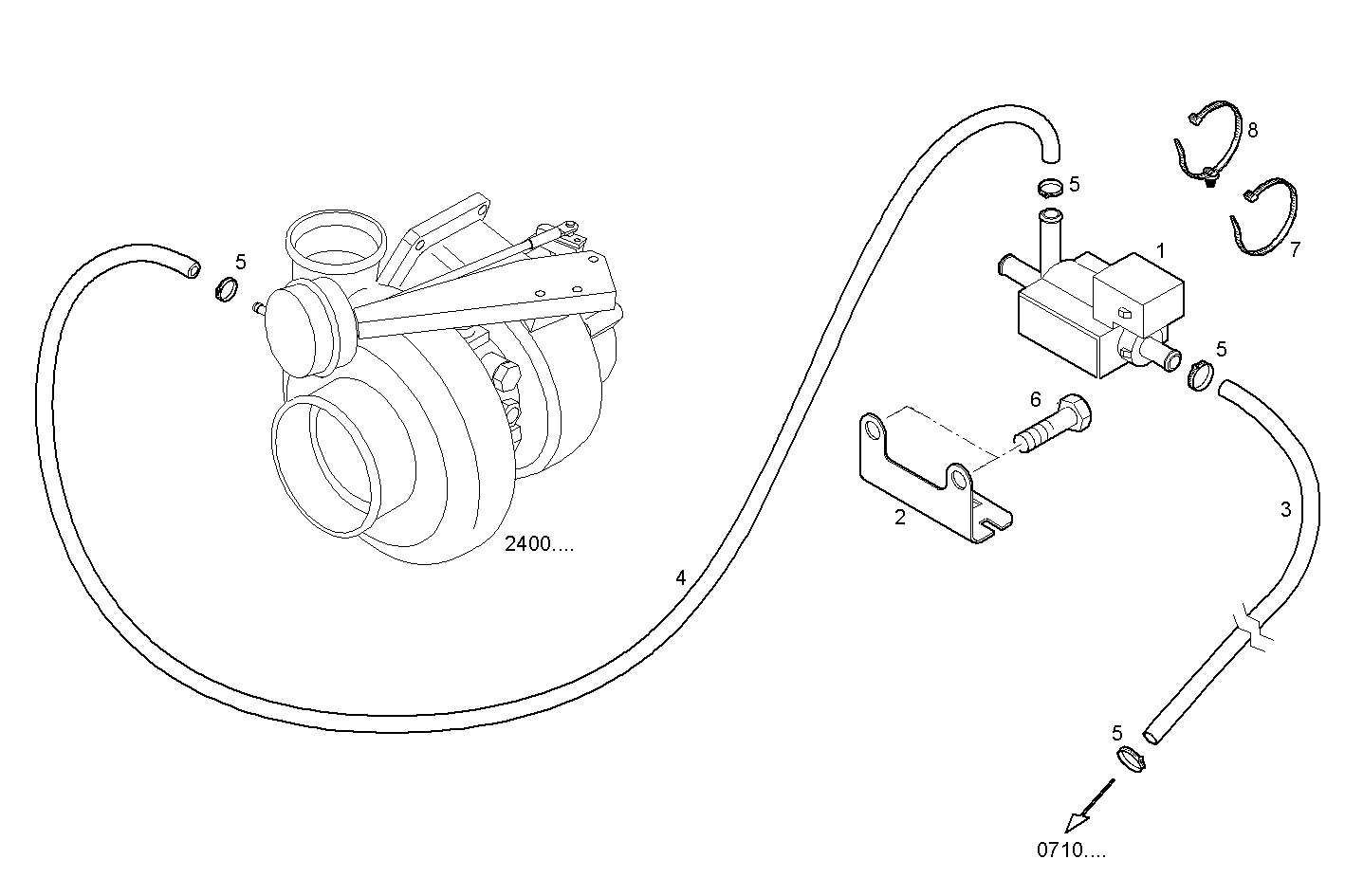 Iveco/FPT CONTROL VALVE