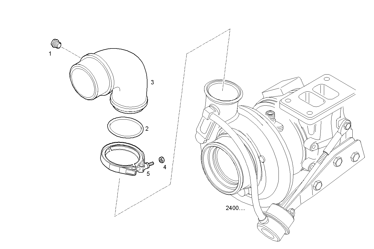 Iveco/FPT EXIT AIR PIPE