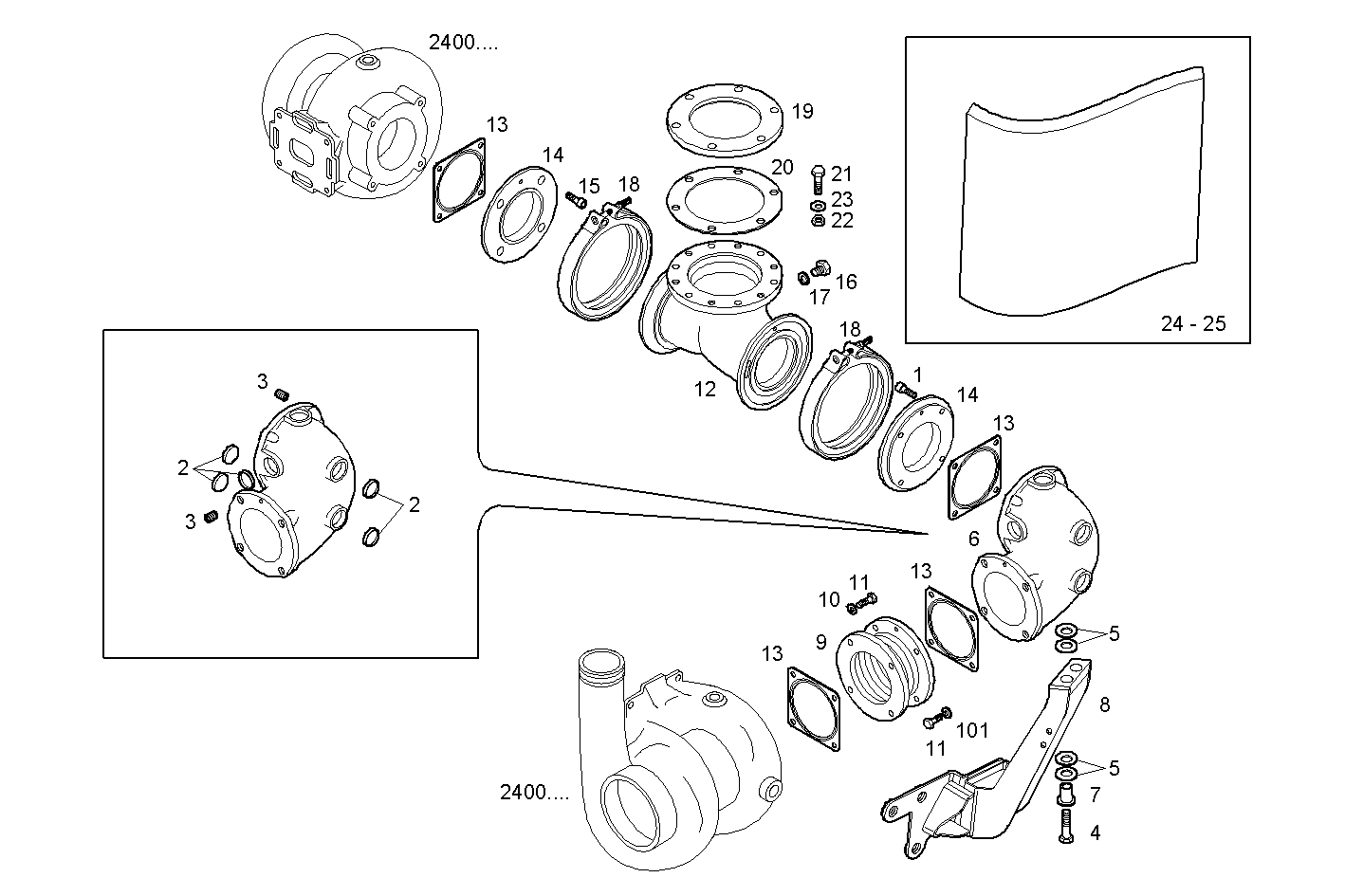 Iveco/FPT EXIT AIR PIPE