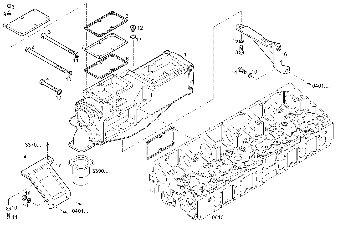 Iveco/FPT AIR - WATER HEAT EXCHANGER