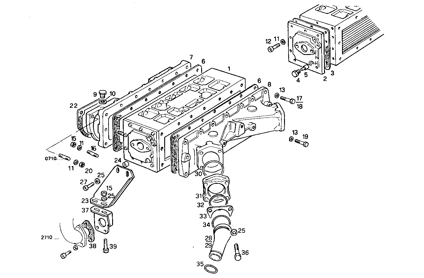 Iveco/FPT AIR - WATER HEAT EXCHANGER