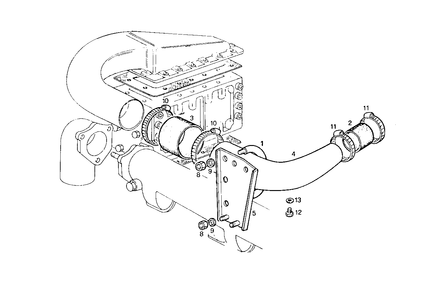 Iveco/FPT AIR - WATER HEAT EXCHANGER