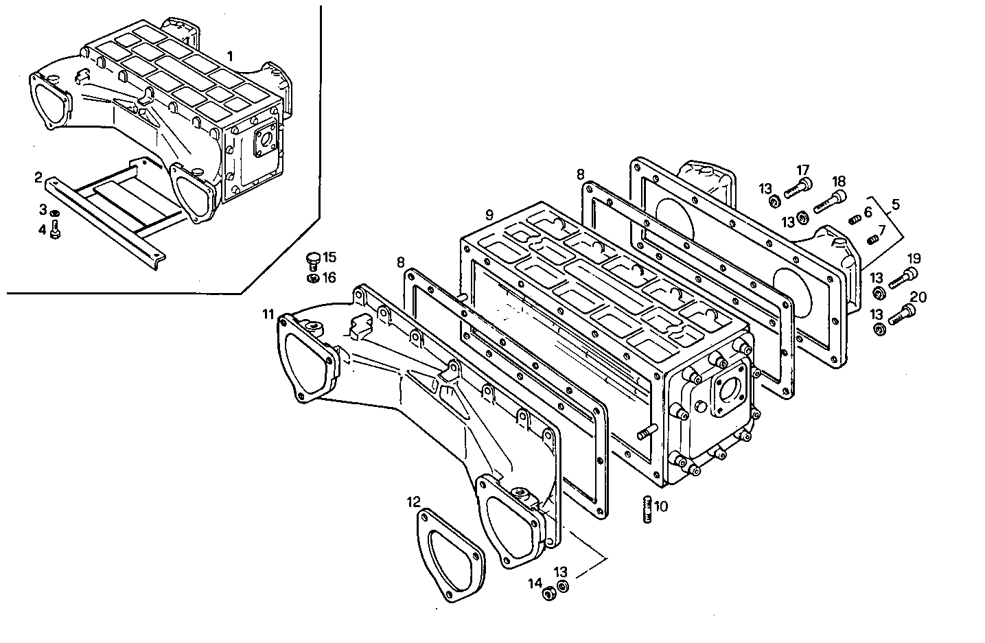 Iveco/FPT AIR - WATER HEAT EXCHANGER