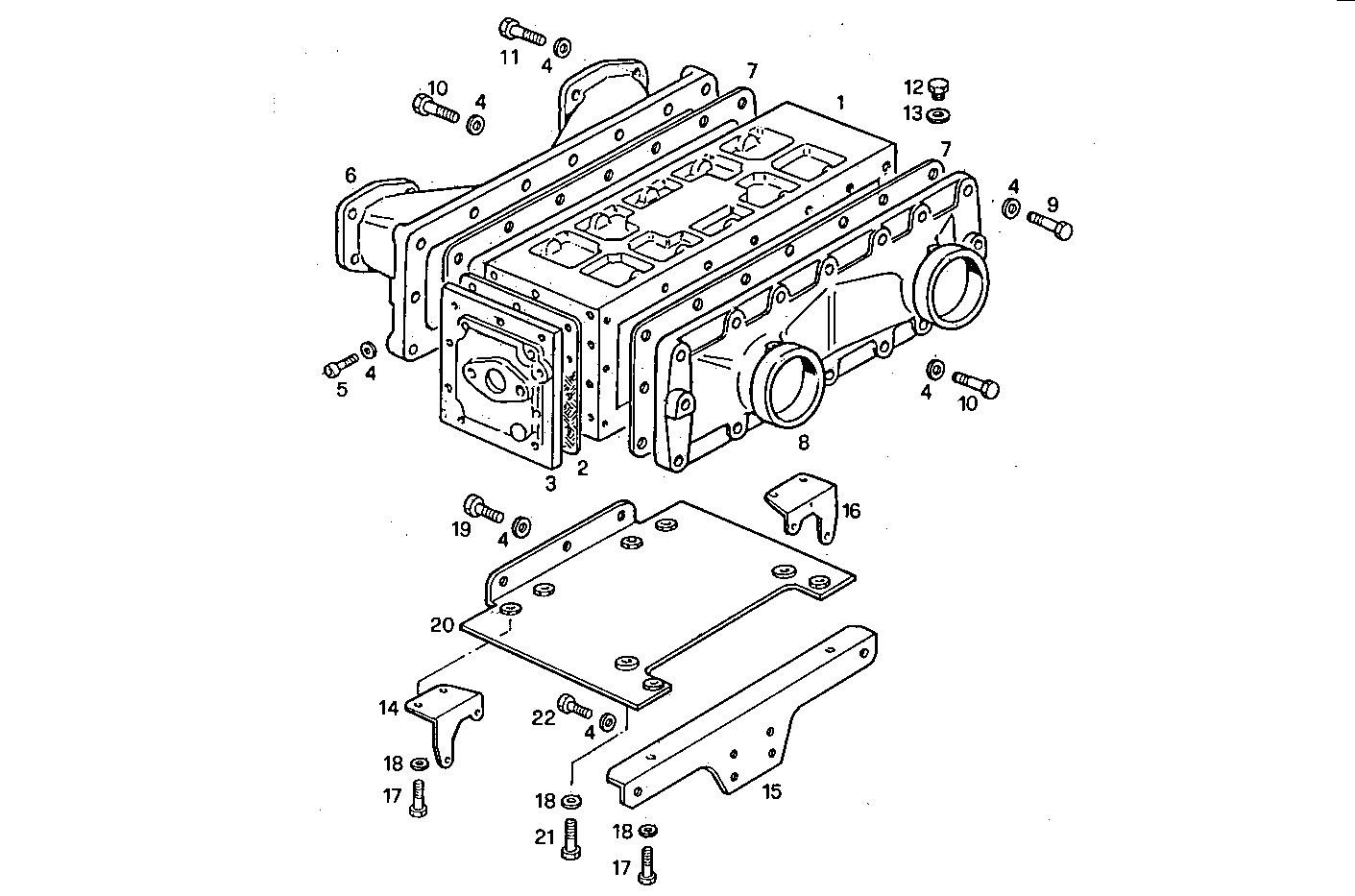 Iveco/FPT AIR - WATER HEAT EXCHANGER