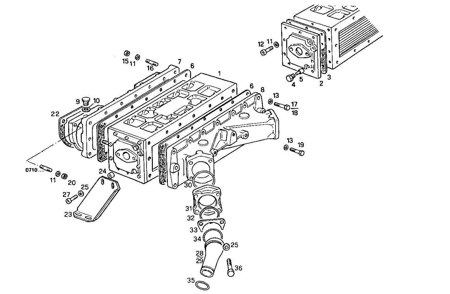 Iveco/FPT AIR - WATER HEAT EXCHANGER