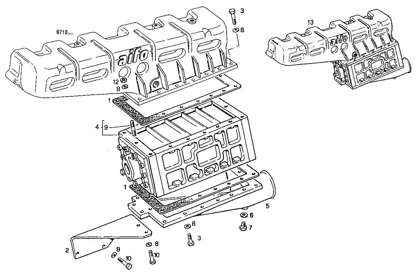 Iveco/FPT AIR - WATER HEAT EXCHANGER