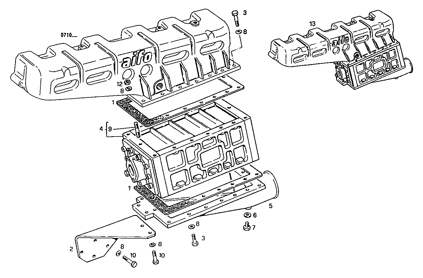 Iveco/FPT AIR - WATER HEAT EXCHANGER