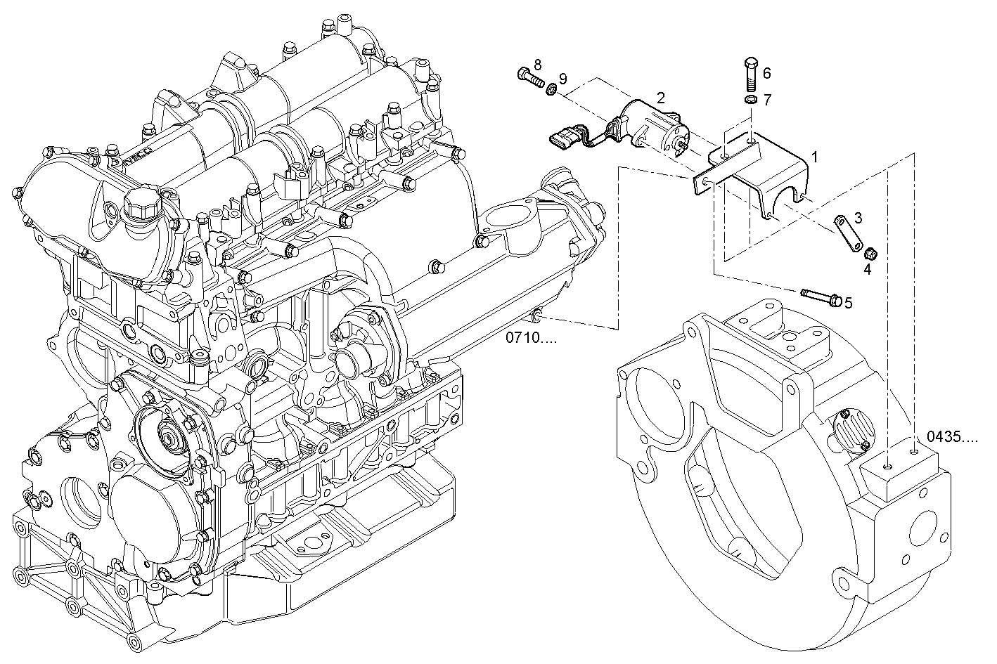 Iveco/FPT ELECTRONIC ACCELERATOR