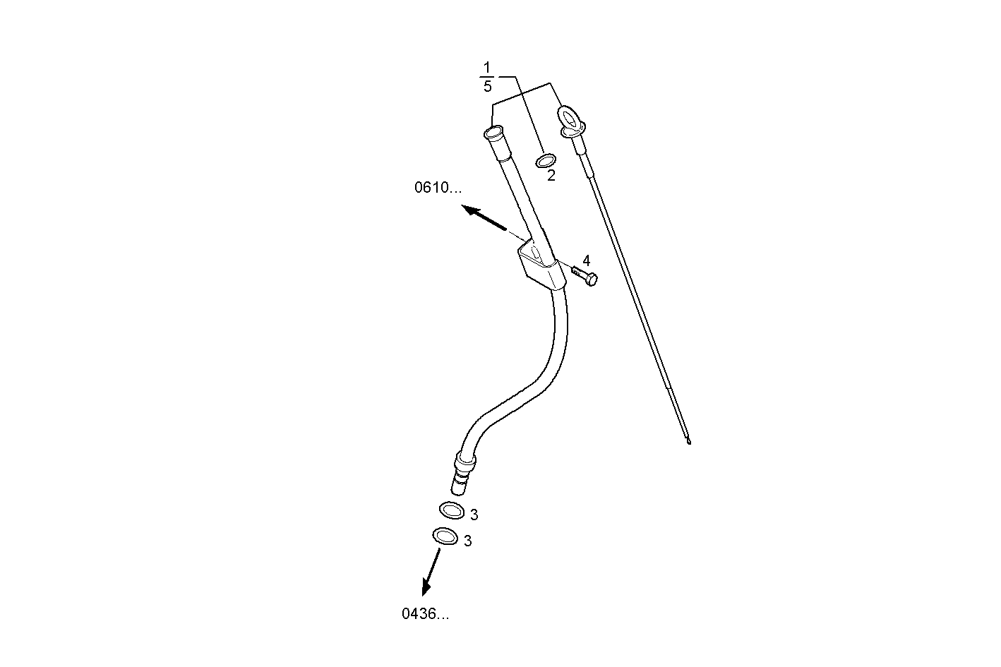 Iveco/FPT OIL DIPSTICK & FILLER PIPE