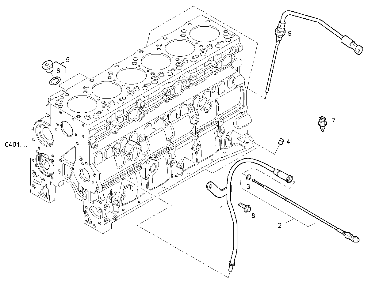 Iveco/FPT OIL DIPSTICK & FILLER PIPE