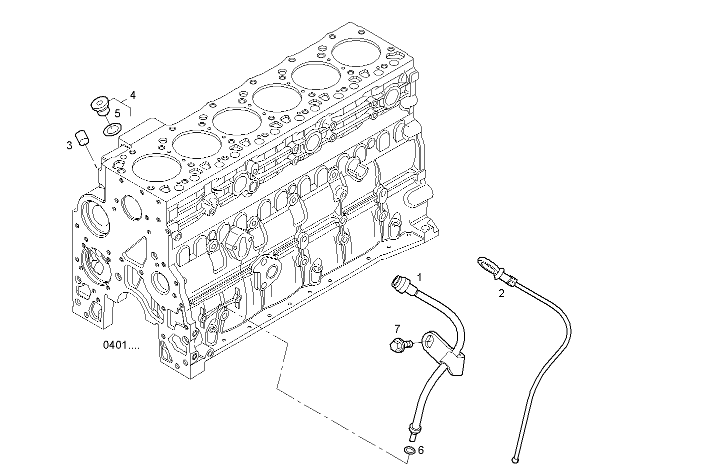 Iveco/FPT OIL DIPSTICK & FILLER PIPE