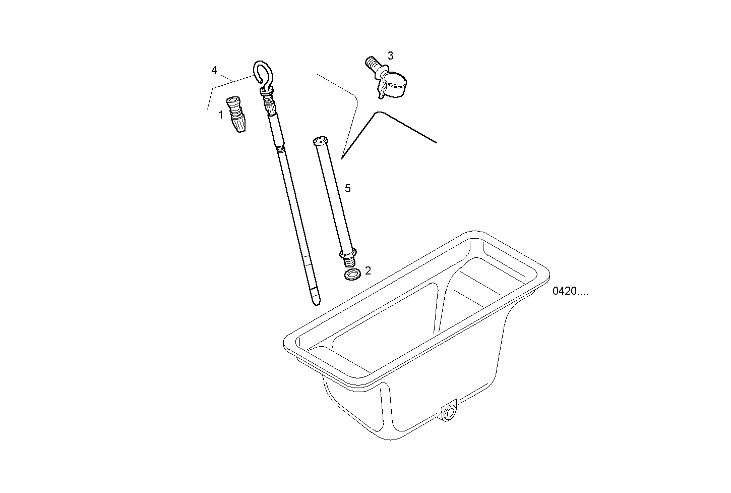 Iveco/FPT OIL DIPSTICK