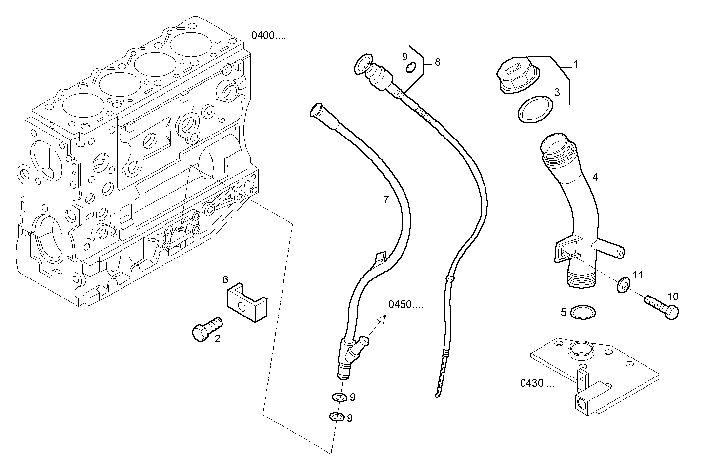 Iveco/FPT OIL DIPSTICK