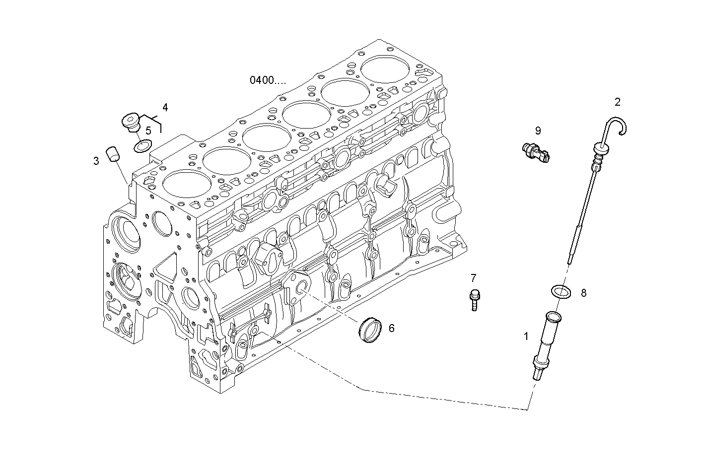 Iveco/FPT OIL DIPSTICK