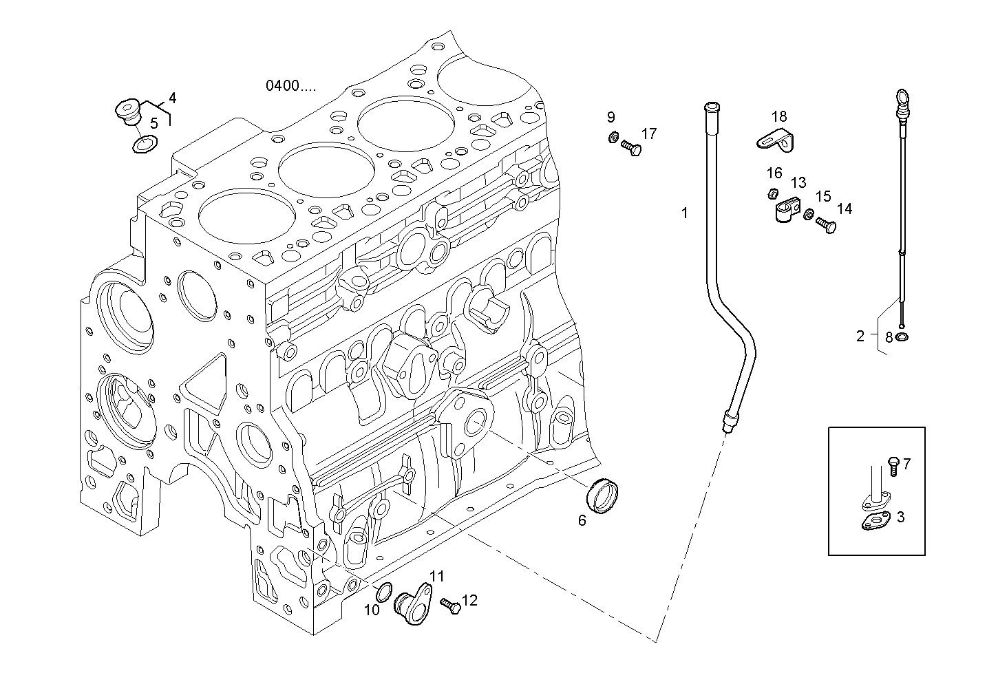 Iveco/FPT OIL DIPSTICK