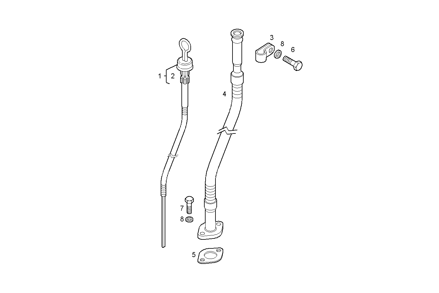 Iveco/FPT OIL DIPSTICK