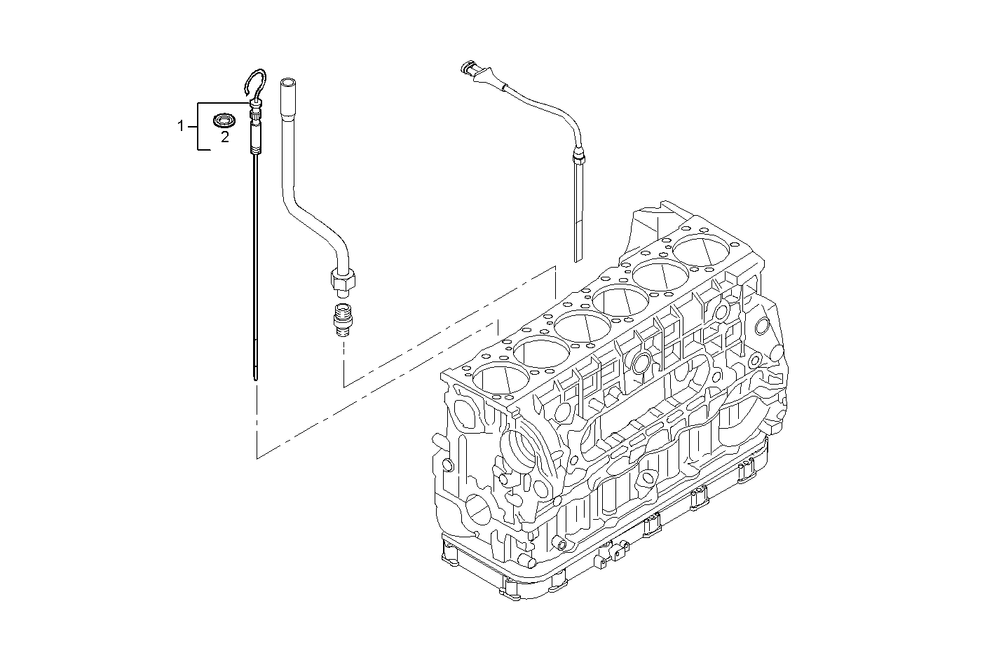 Iveco/FPT OIL DIPSTICK