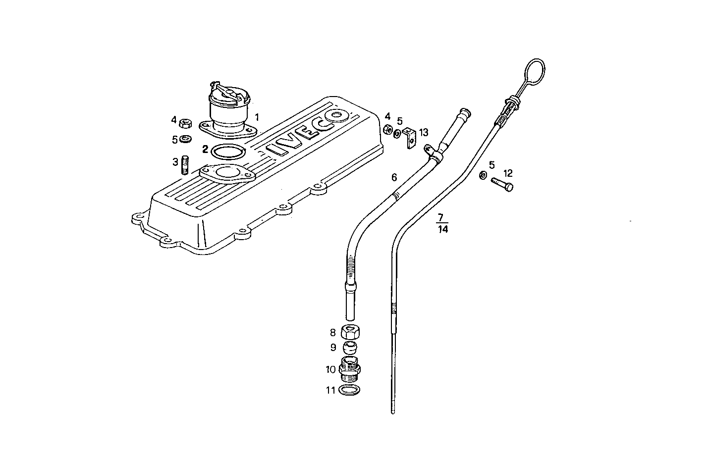 Iveco/FPT OIL DIPSTICK