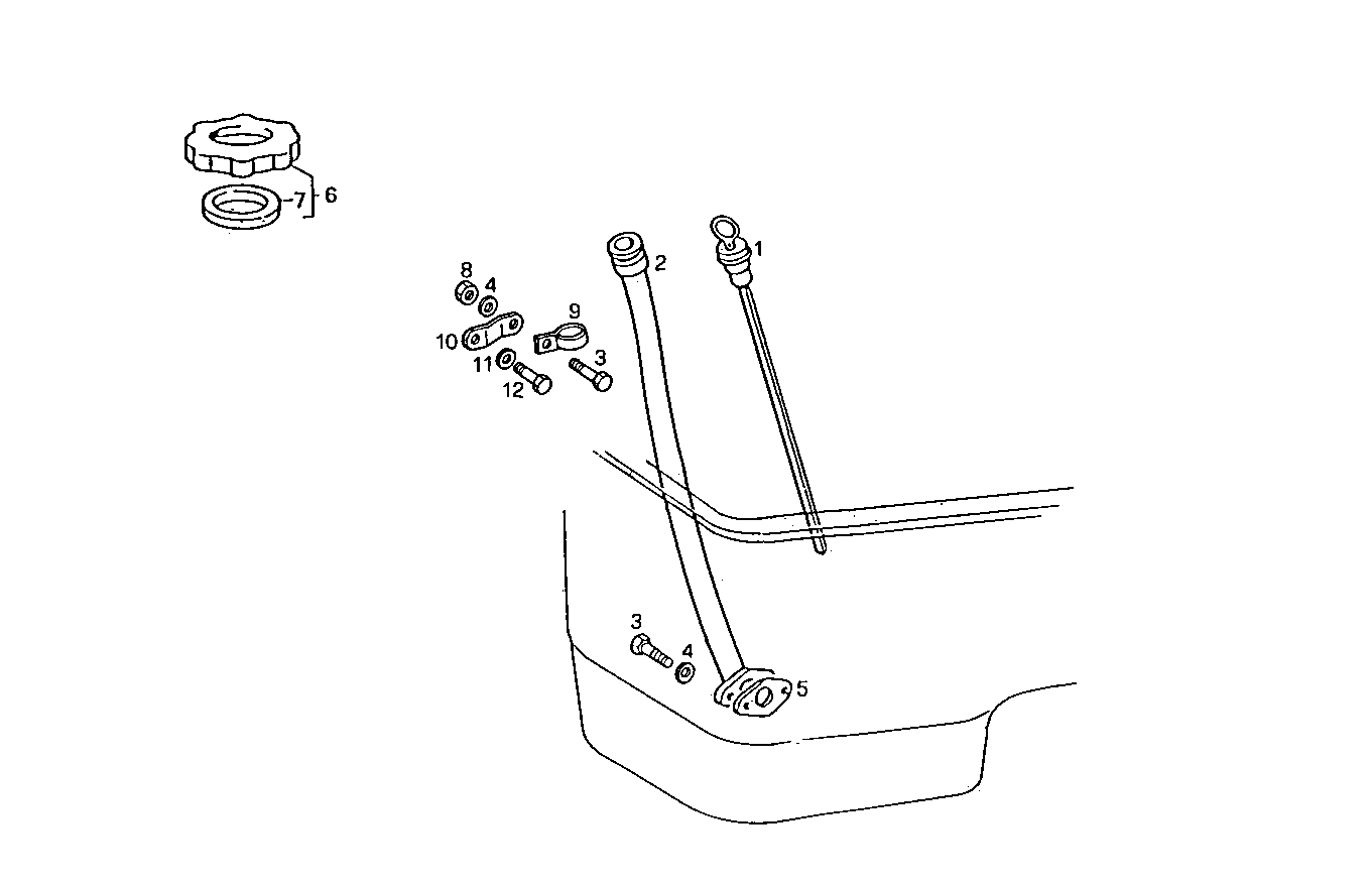 Iveco/FPT OIL DIPSTICK