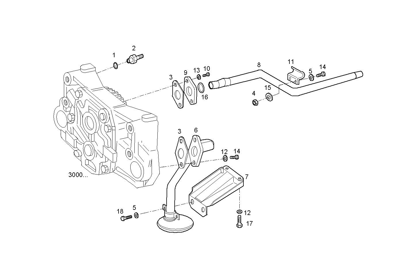 Iveco/FPT LUBE OIL LINES