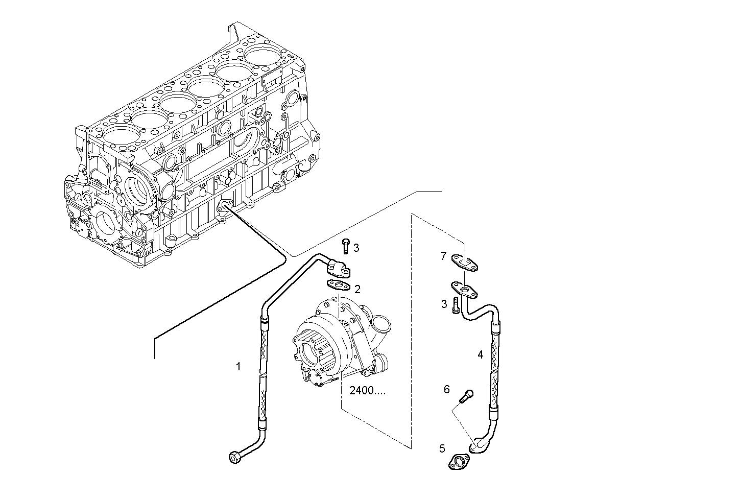 Iveco/FPT LUBE OIL LINES