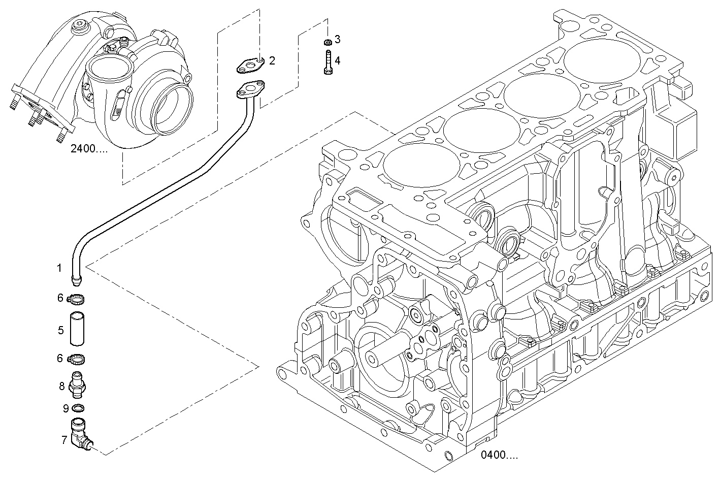 Iveco/FPT LUBE OIL LINES