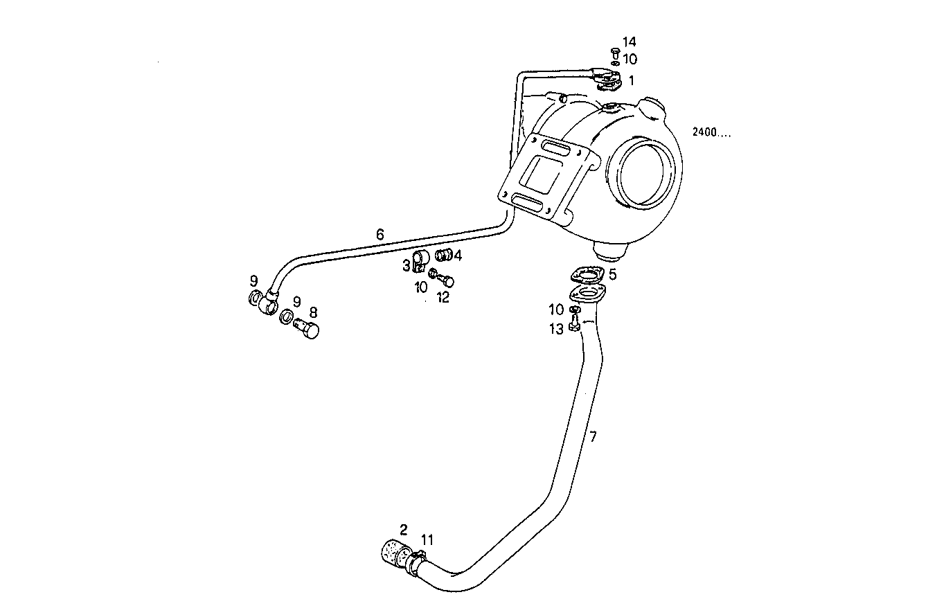 Iveco/FPT LUBE OIL LINES