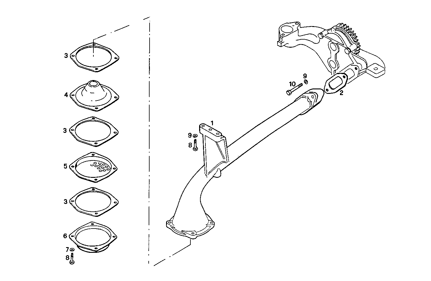 Iveco/FPT LUBE OIL LINES