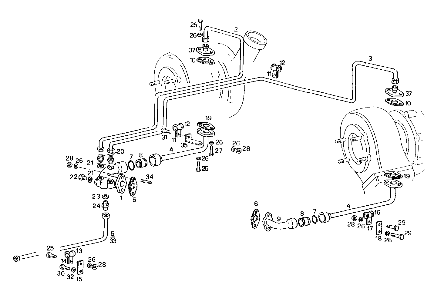 Iveco/FPT LUBE OIL LINES