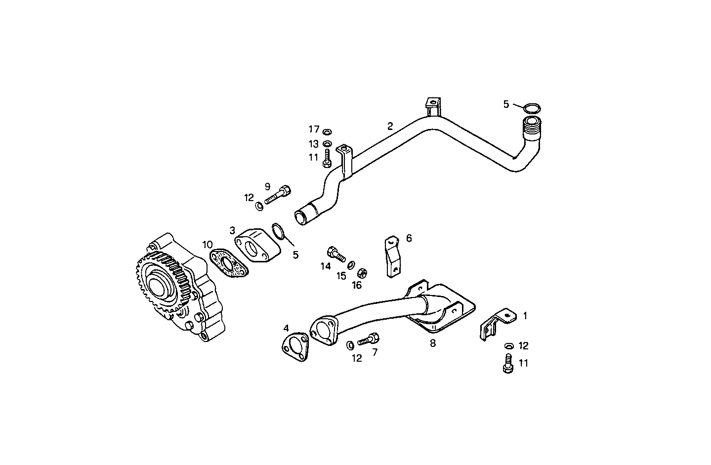 Iveco/FPT LUBE OIL LINES