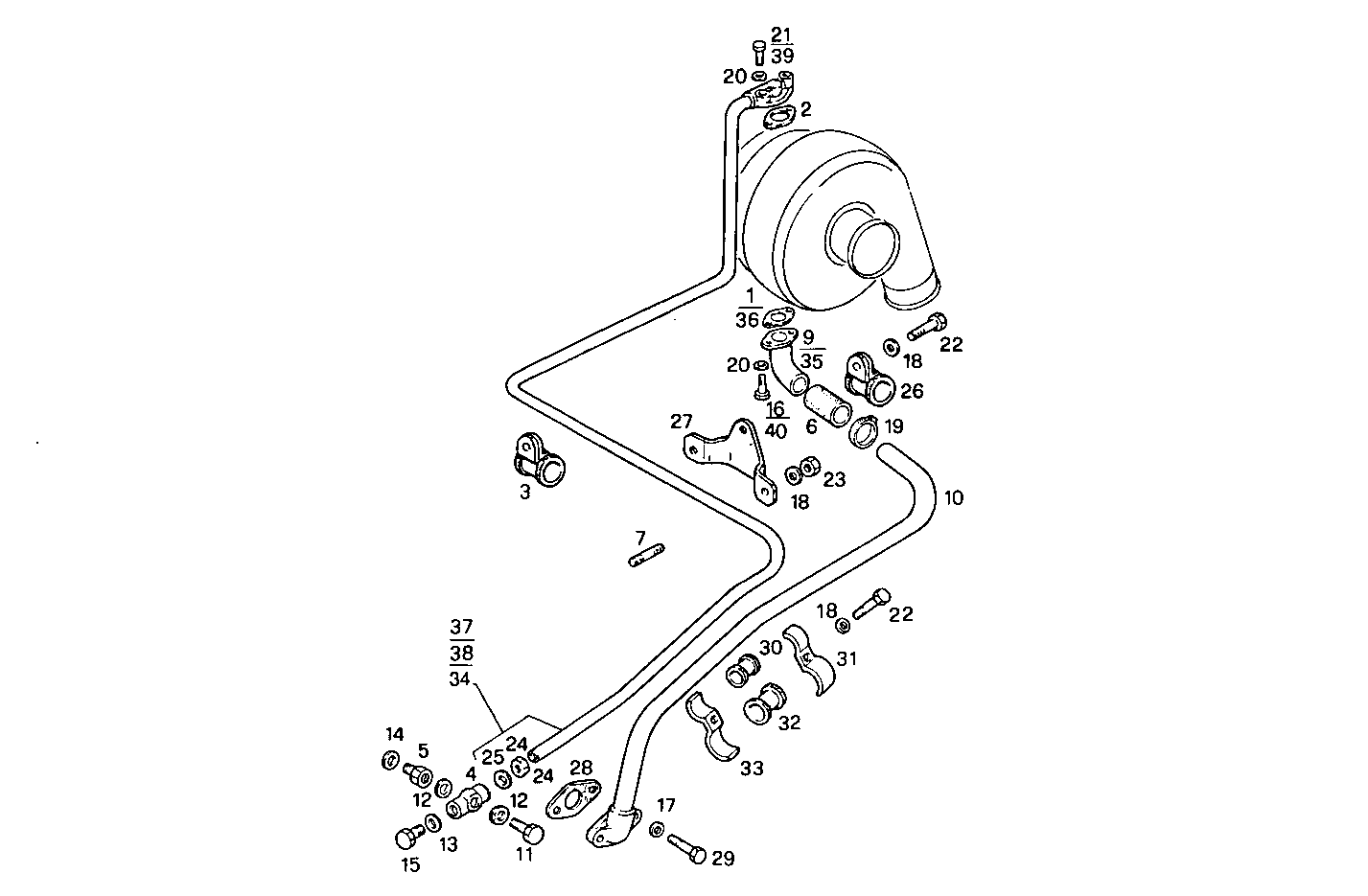 Iveco/FPT LUBE OIL LINES