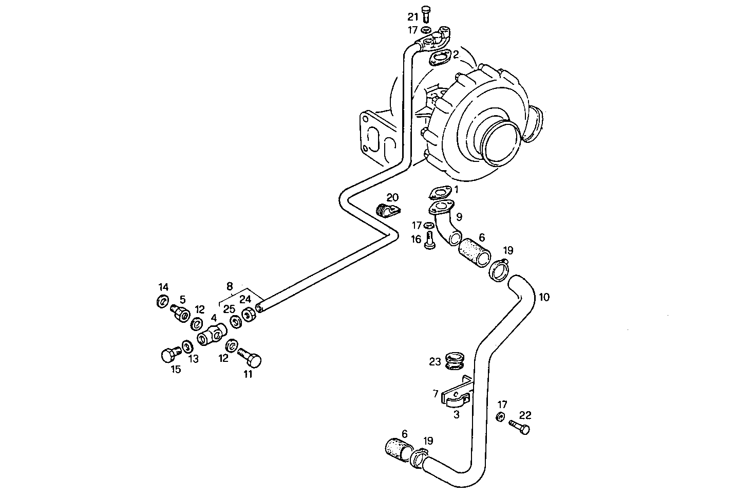 Iveco/FPT LUBE OIL LINES