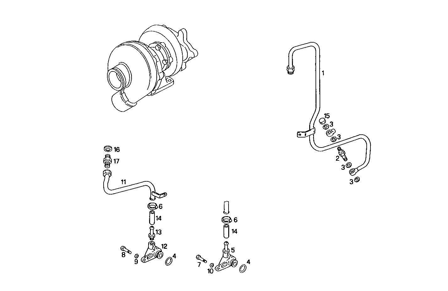 Iveco/FPT LUBE OIL LINES