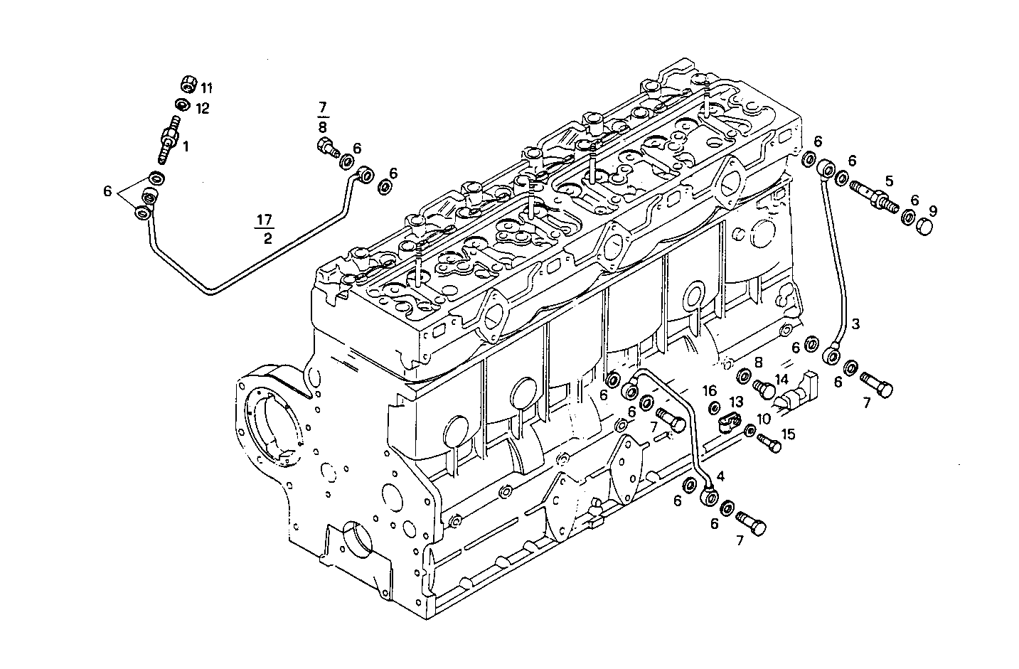 Iveco/FPT LUBE OIL LINES