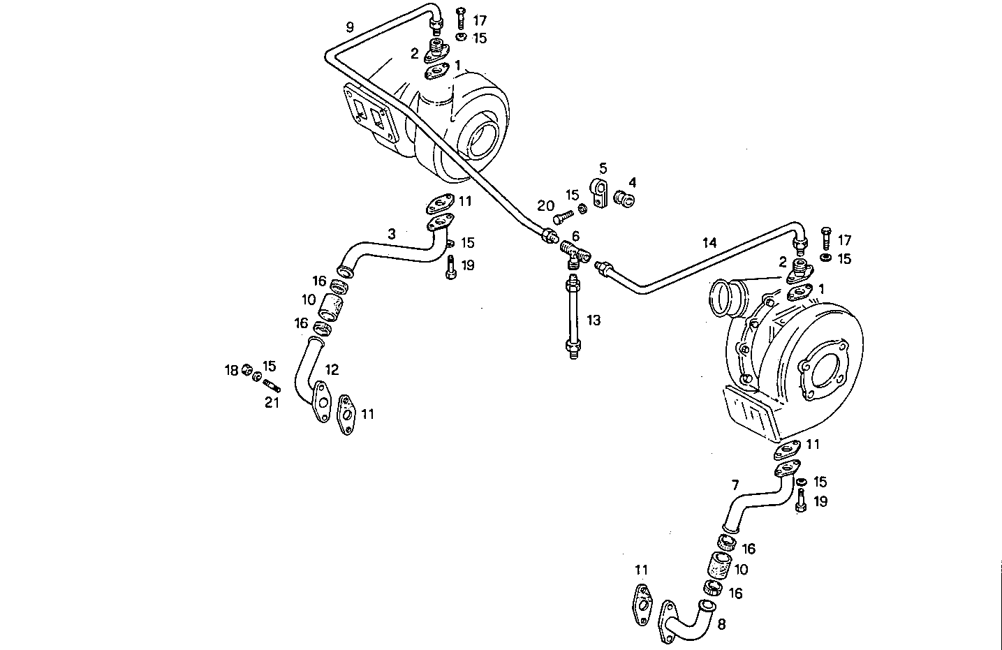 Iveco/FPT LUBE OIL LINES