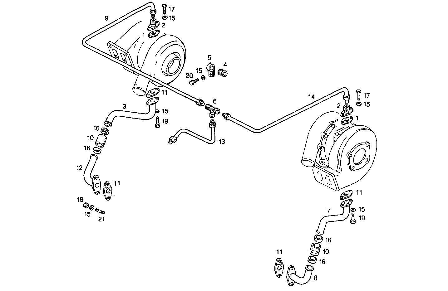 Iveco/FPT LUBE OIL LINES