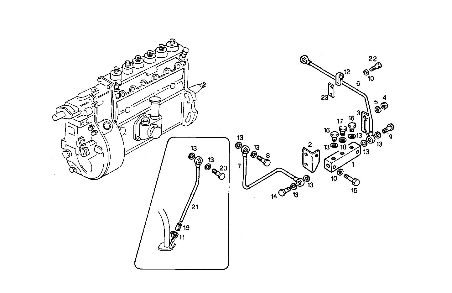 Iveco/FPT LUBE OIL LINES