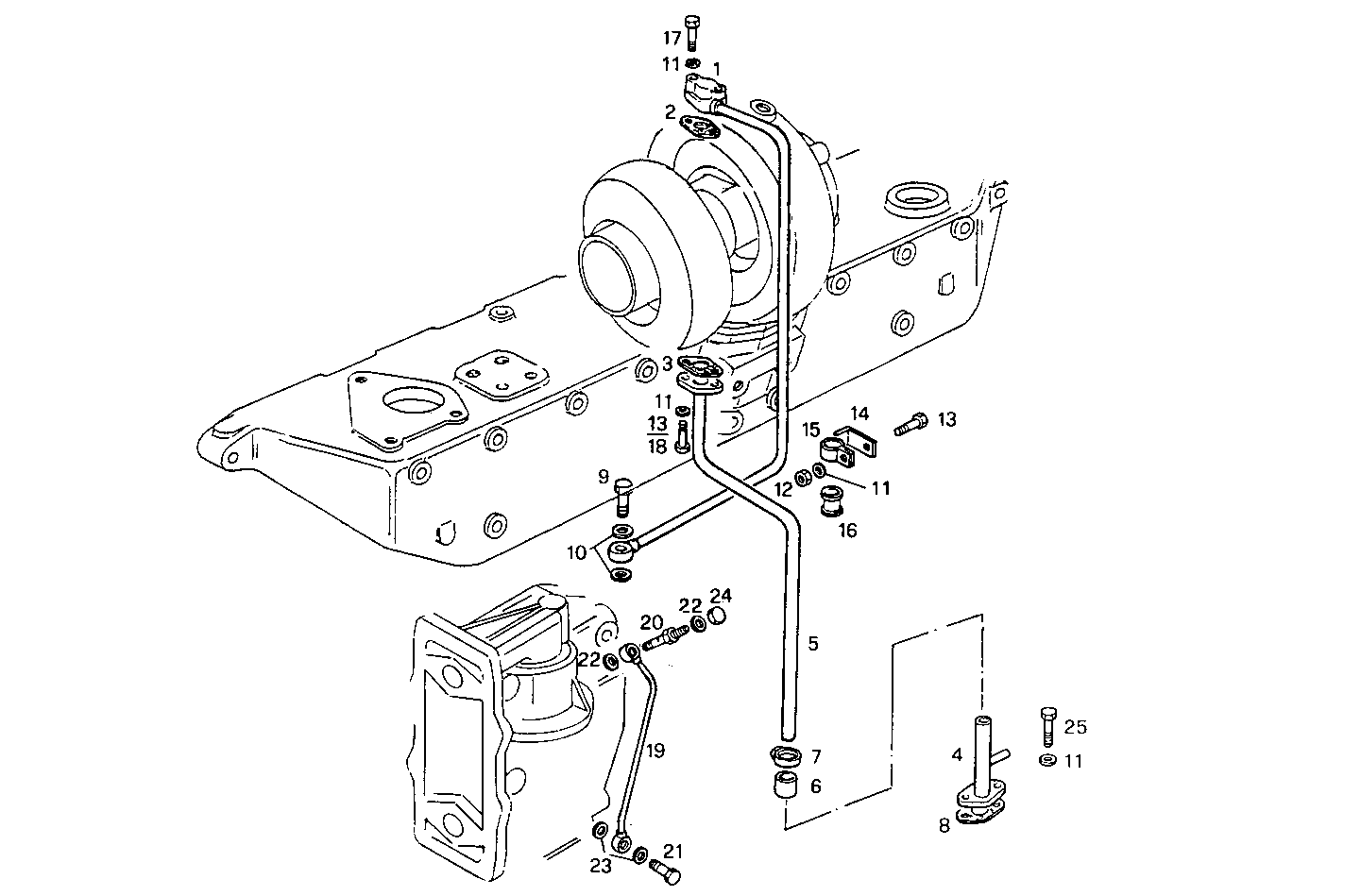 Iveco/FPT LUBE OIL LINES