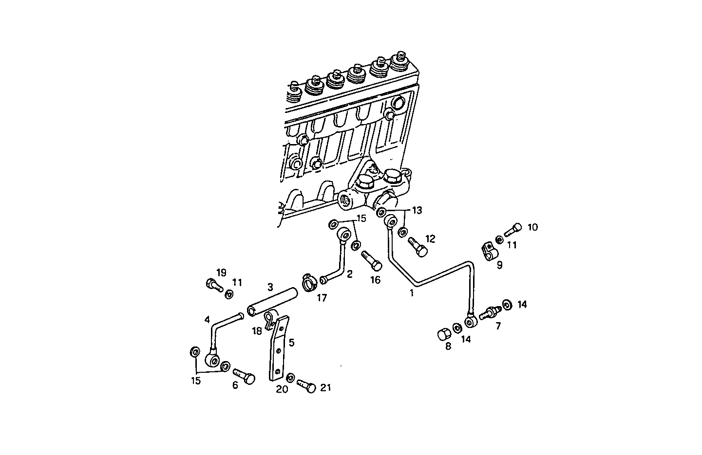 Iveco/FPT LUBE OIL LINES