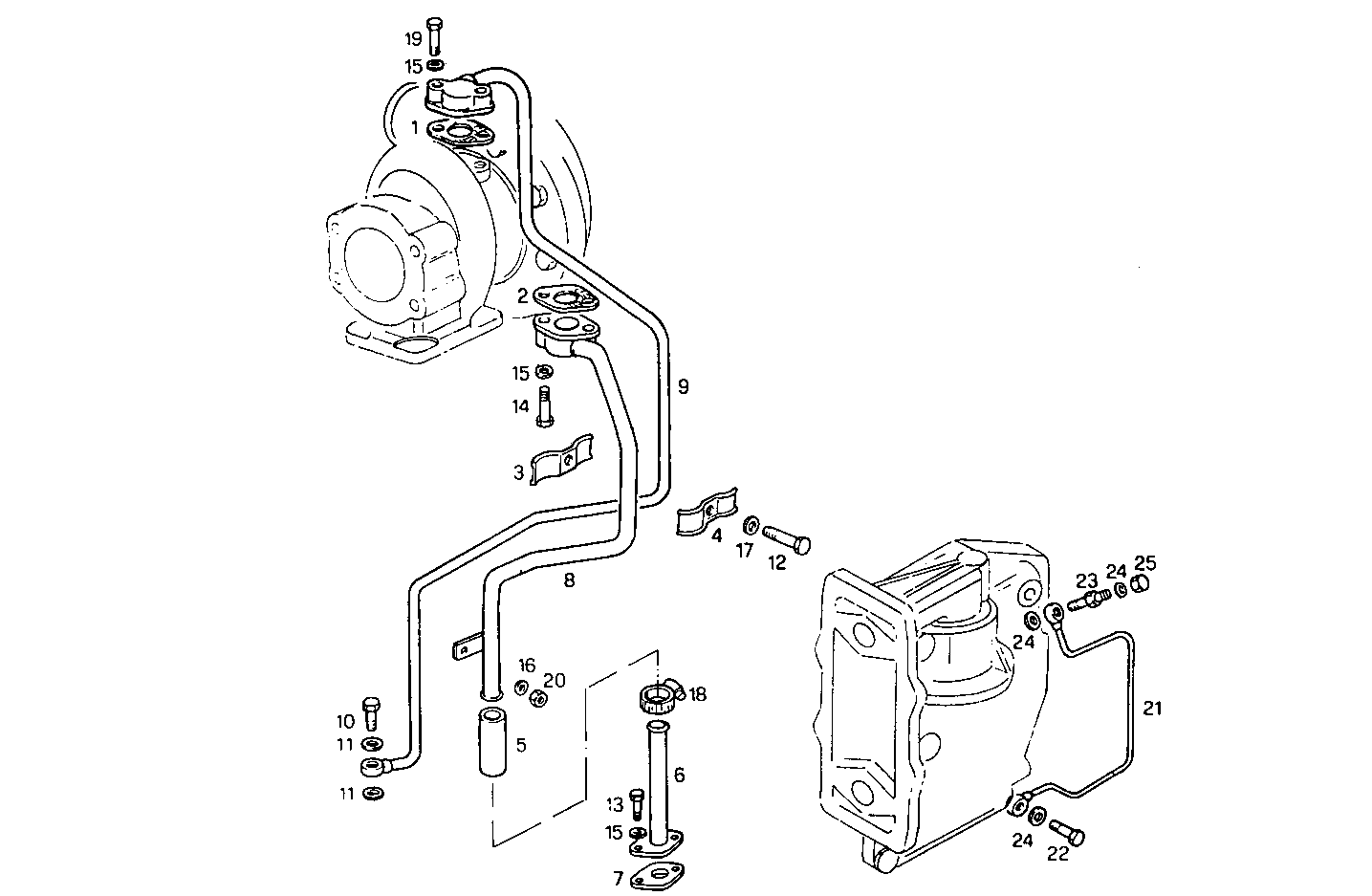 Iveco/FPT LUBE OIL LINES