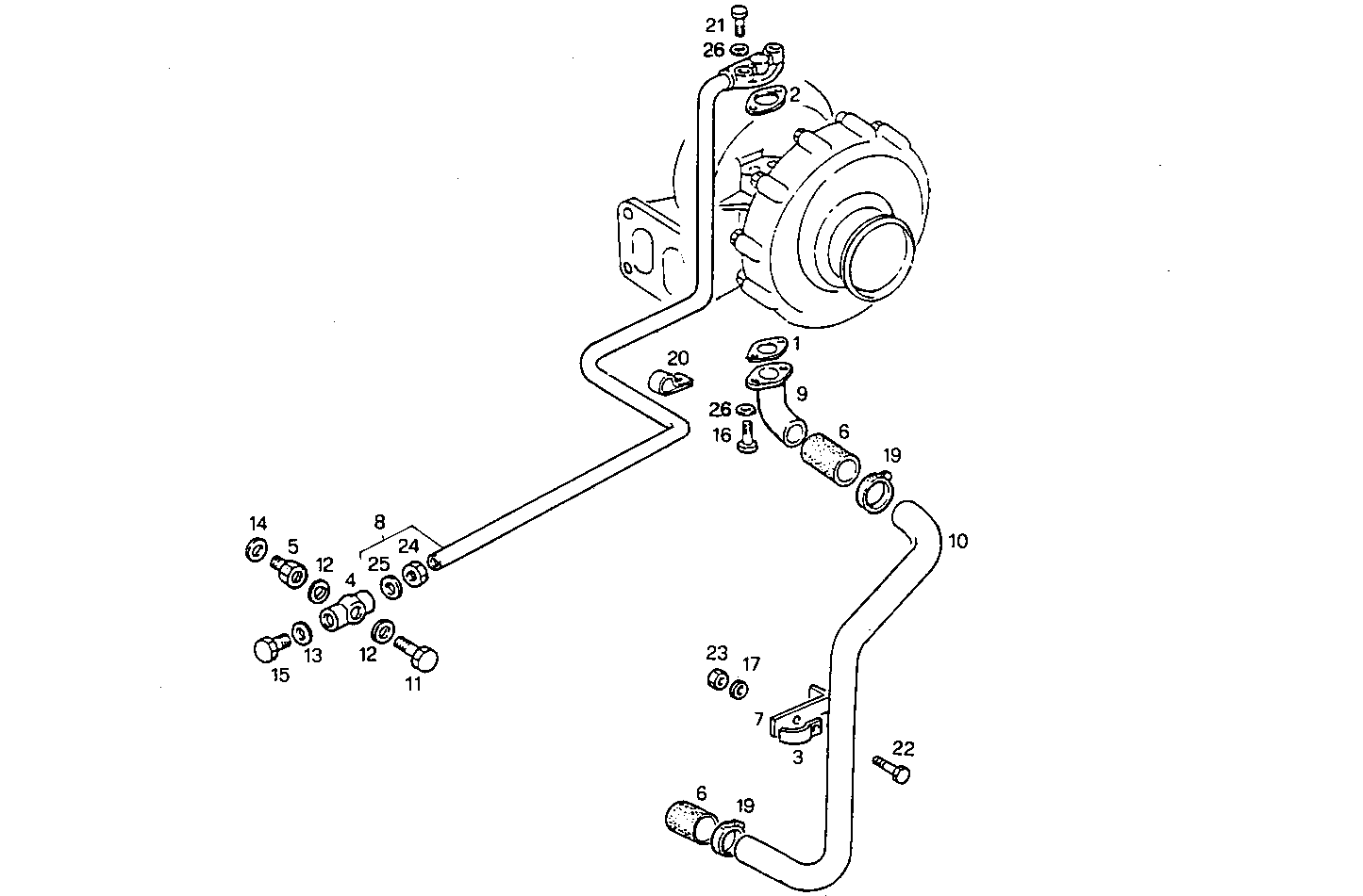 Iveco/FPT LUBE OIL LINES