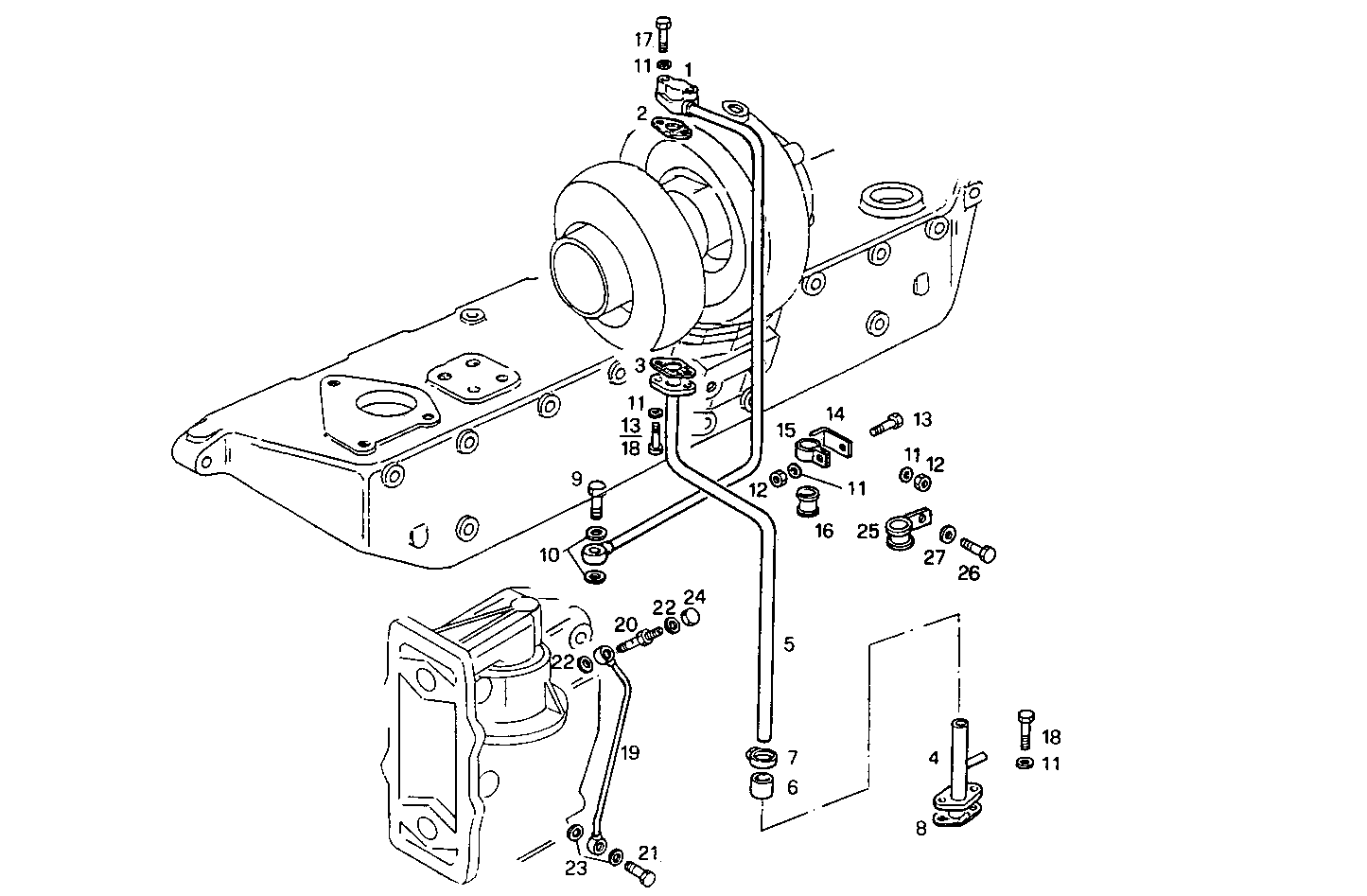 Iveco/FPT LUBE OIL LINES