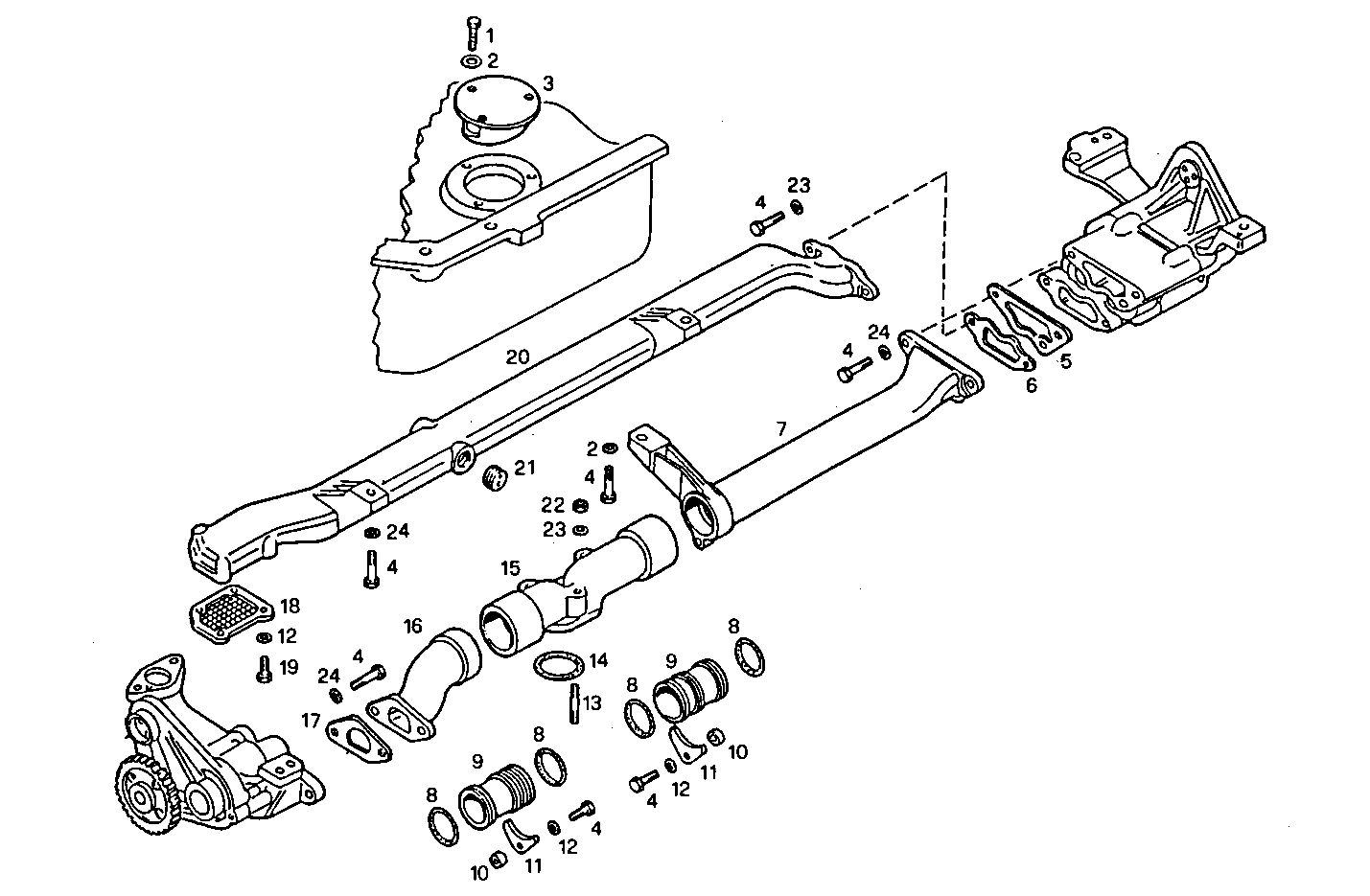 Iveco/FPT LUBE OIL LINES