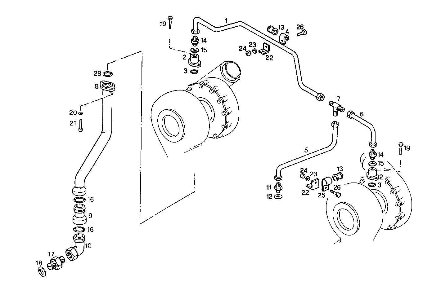 Iveco/FPT LUBE OIL LINES