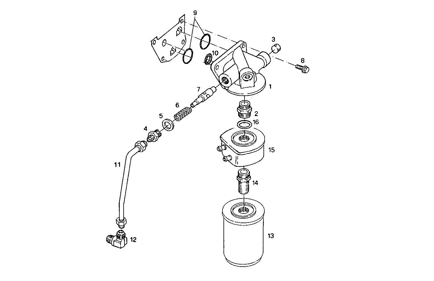 Iveco/FPT LUBE OIL LINES