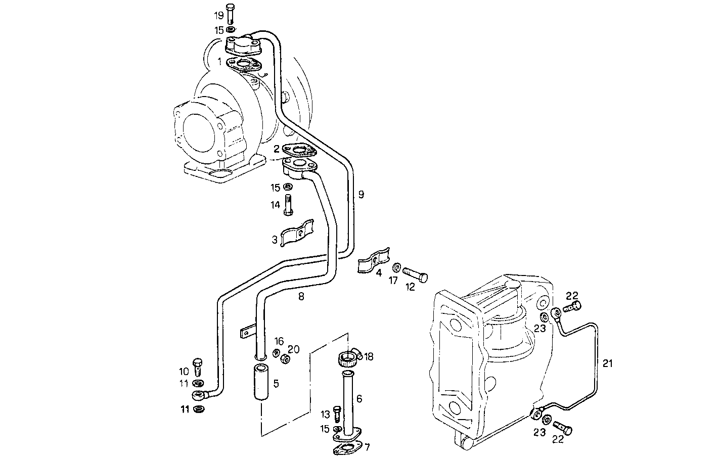 Iveco/FPT LUBE OIL LINES