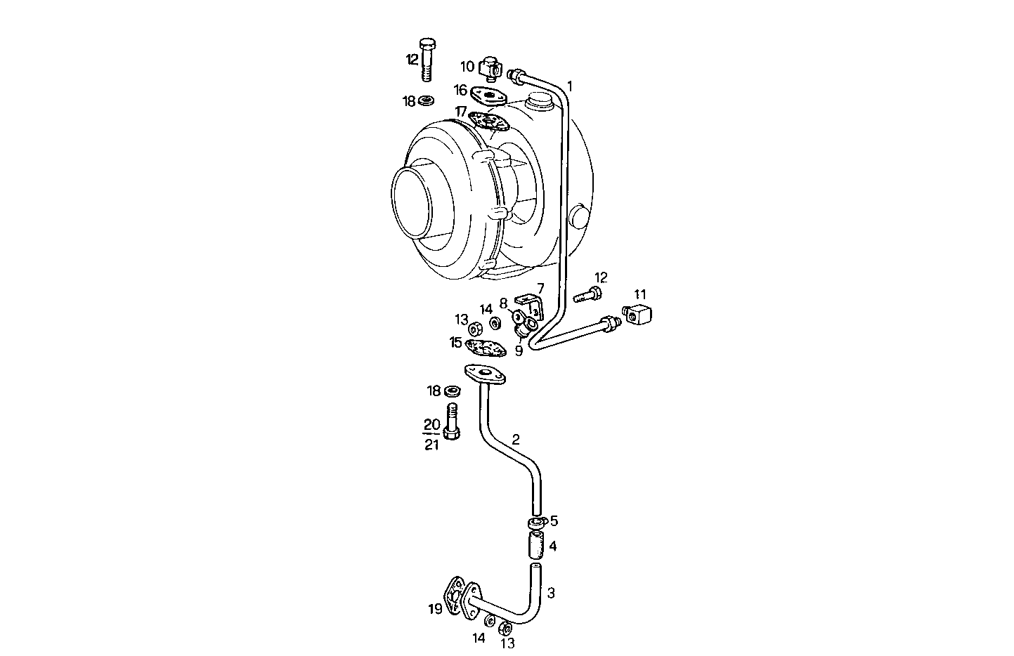 Iveco/FPT LUBE OIL LINES