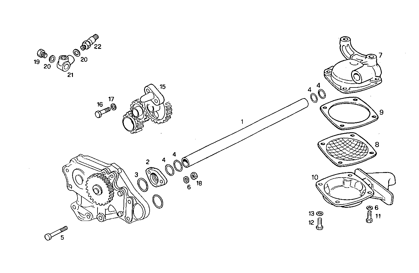 Iveco/FPT LUBE OIL LINES