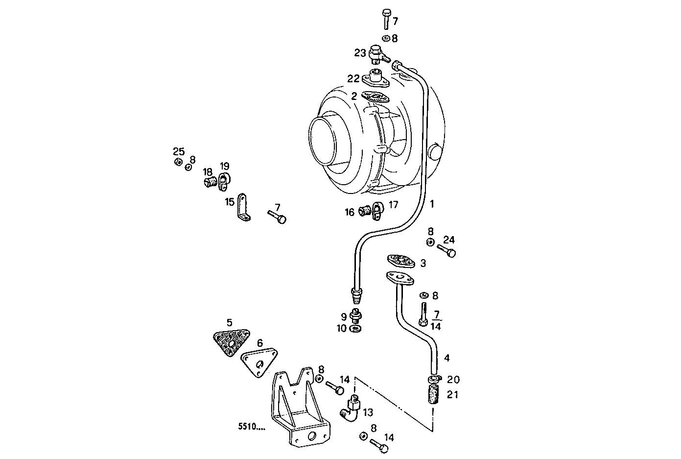 Iveco/FPT LUBE OIL LINES