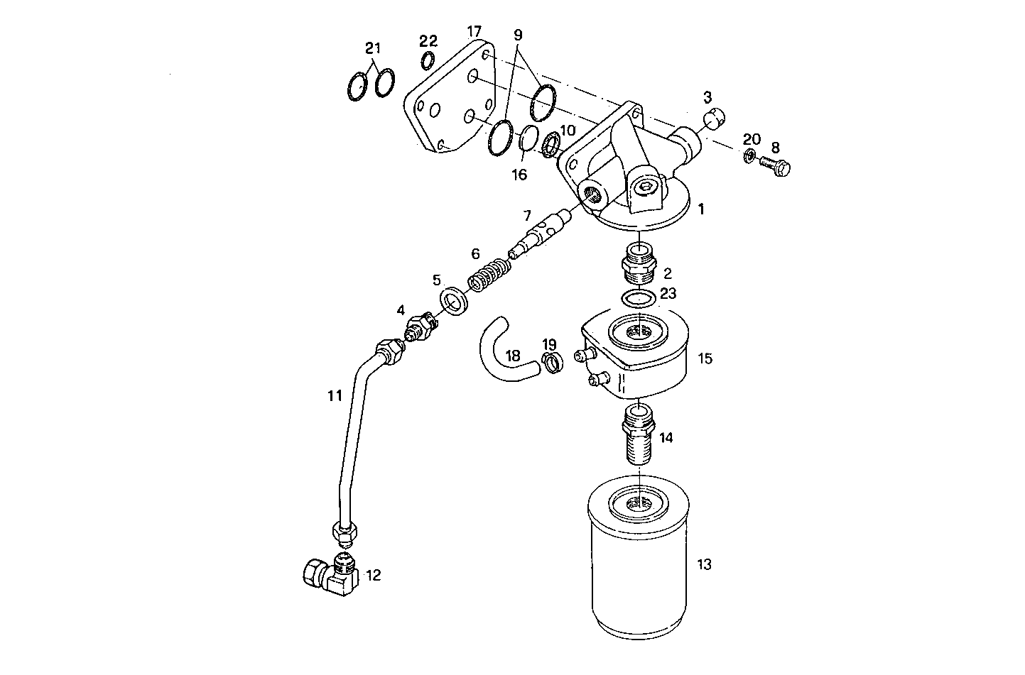 Iveco/FPT LUBE OIL LINES